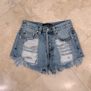 MINKPINK High Waisted Shorts